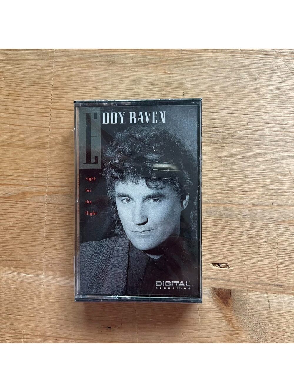 Eddy Raven - Right for the Flight Cassette Tape VG+ C69